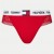 Tommy Hilfiger γυναικείο σλιπ (thong) με δαντέλα σε κόκκινο χρώμα ,89%polyamide 11%elastane UW0UW05619 XLG